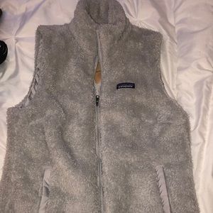 Fuzzy patagonia vest